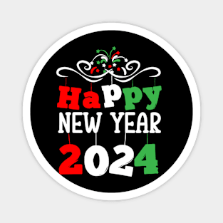 Happy New Year 2024 Magnet